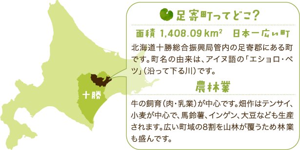 足寄町ってどこ？