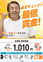 北海道最低賃金の改正について