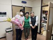 しんどう医院 閉院に伴う感謝の花束贈呈